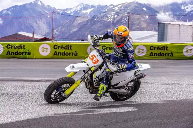 Entrenamiento de MotoGP en Andorra