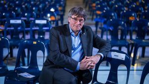 El expresident de Cataluña y líder de Junts, Carles Puigdemont.