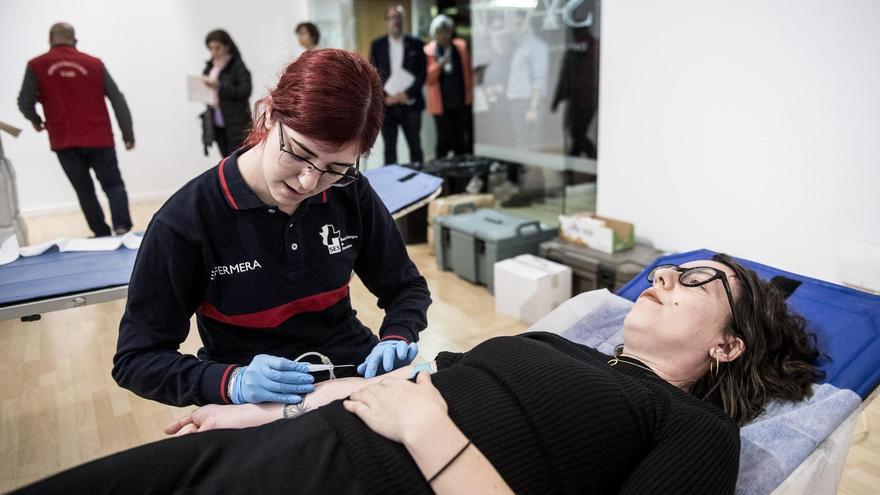 Así se ha desarrollado la campaña de donación de sangre en Cáceres