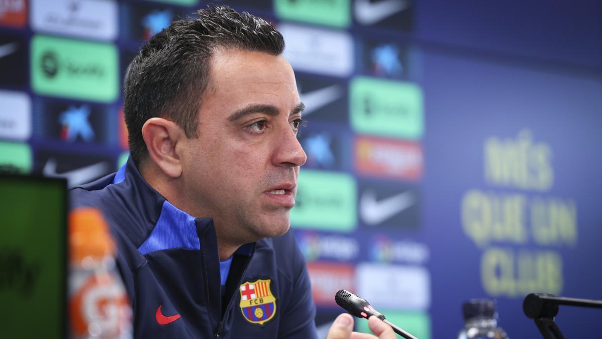 Xavi Hernández, entrenador del Barça