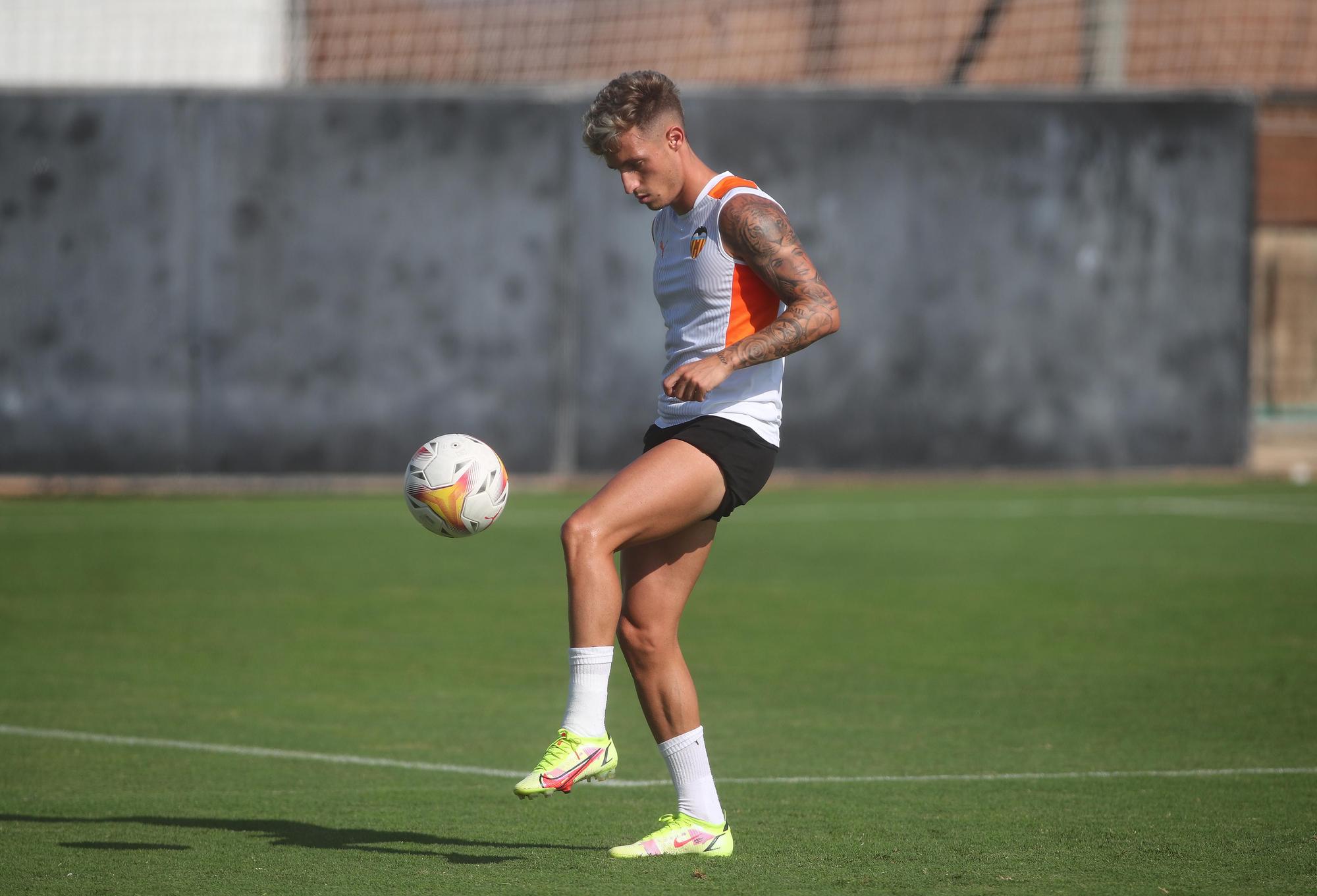 Así ha sido el entrenamiento de hoy del Valencia CF