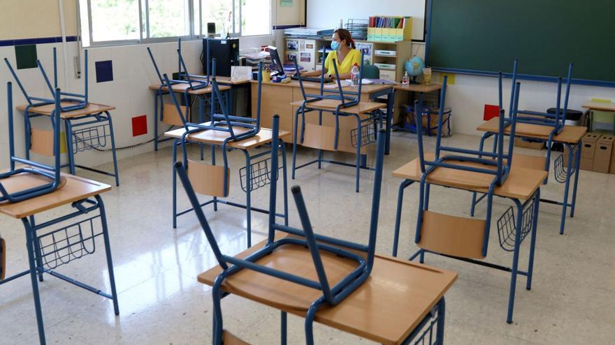 La falta de niños puede hacer que muchas aulas se queden vacías.   | EUROPA PRESS