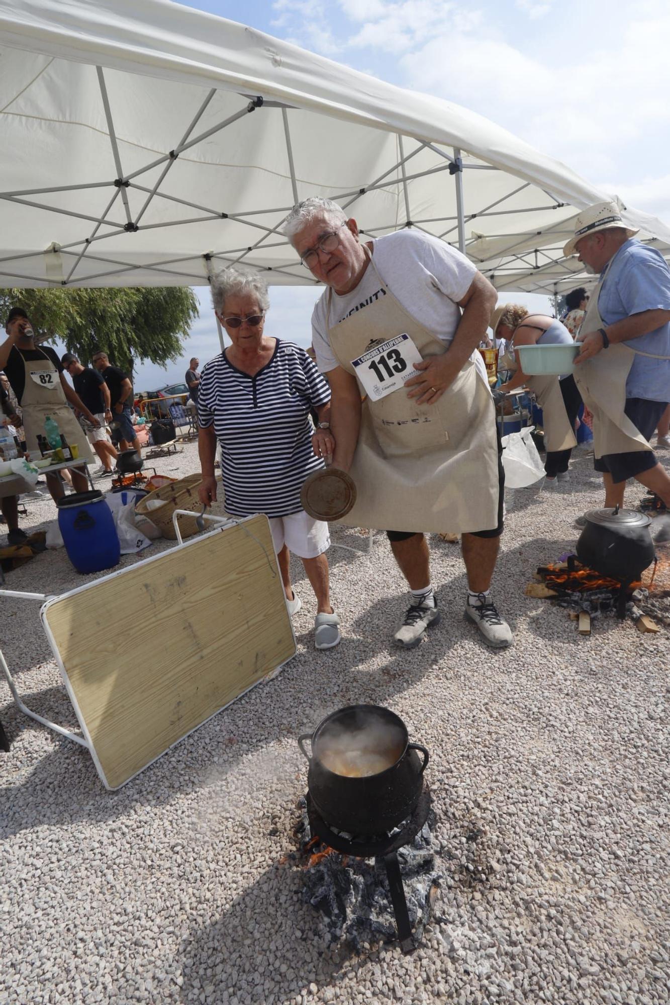 Día de fiesta en el 'Concurs d'allipebre' de Catarroja