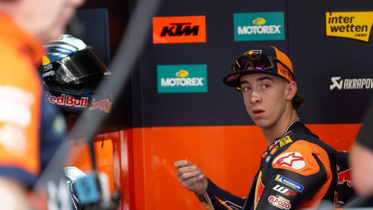 Pedro Acosta se planta tras el accidente de Álex Márquez y Zarco: "La salud de la gente va por delante del 'show'"