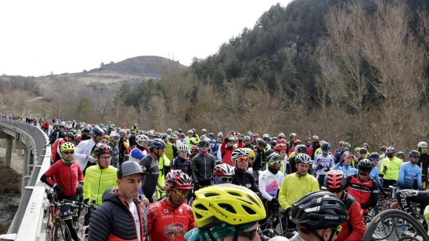 Marxa en record del ciclista atropellat a la Cerdanya