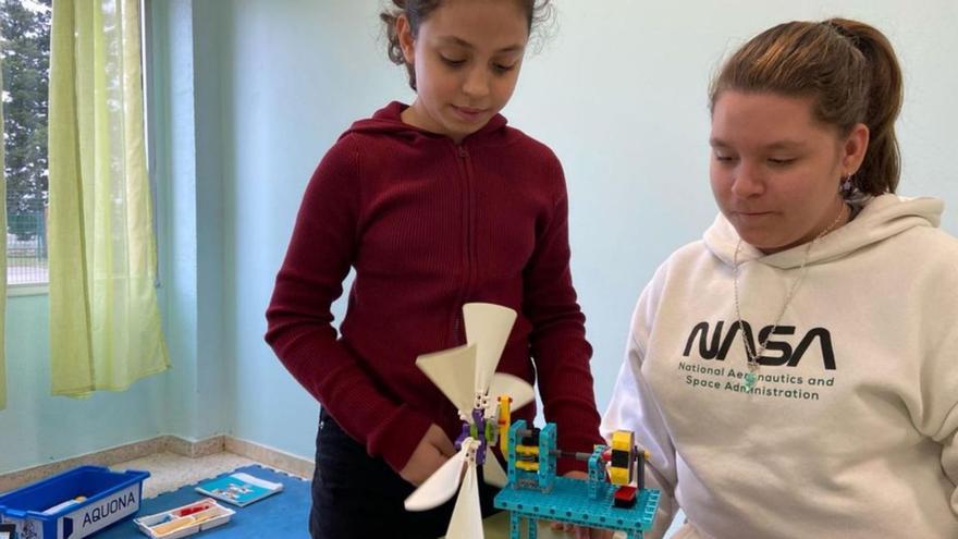 Alumnas de La Villarina de Zamora participan en un programa STEM de la Fundación Aquae