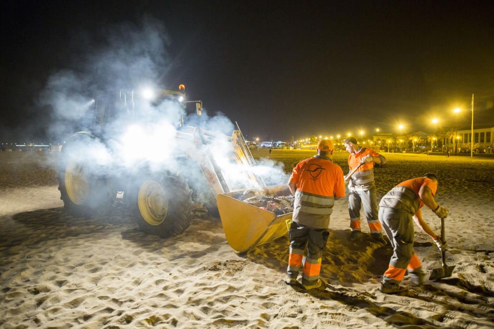 Noche de San Juan en València