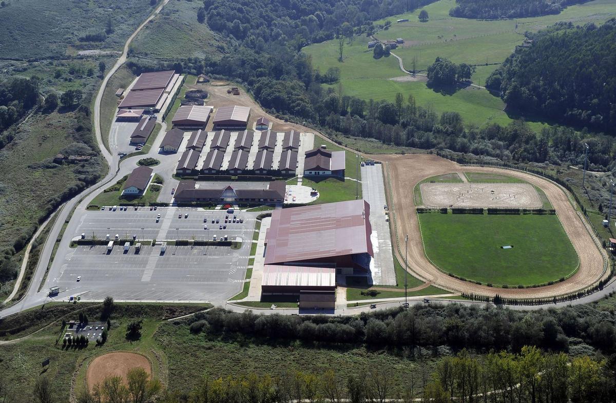 El centro ecuestre del Asturcón.