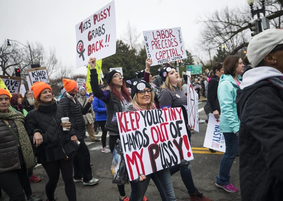 ''Marcha de las Mujeres'' contra Trump en Washington