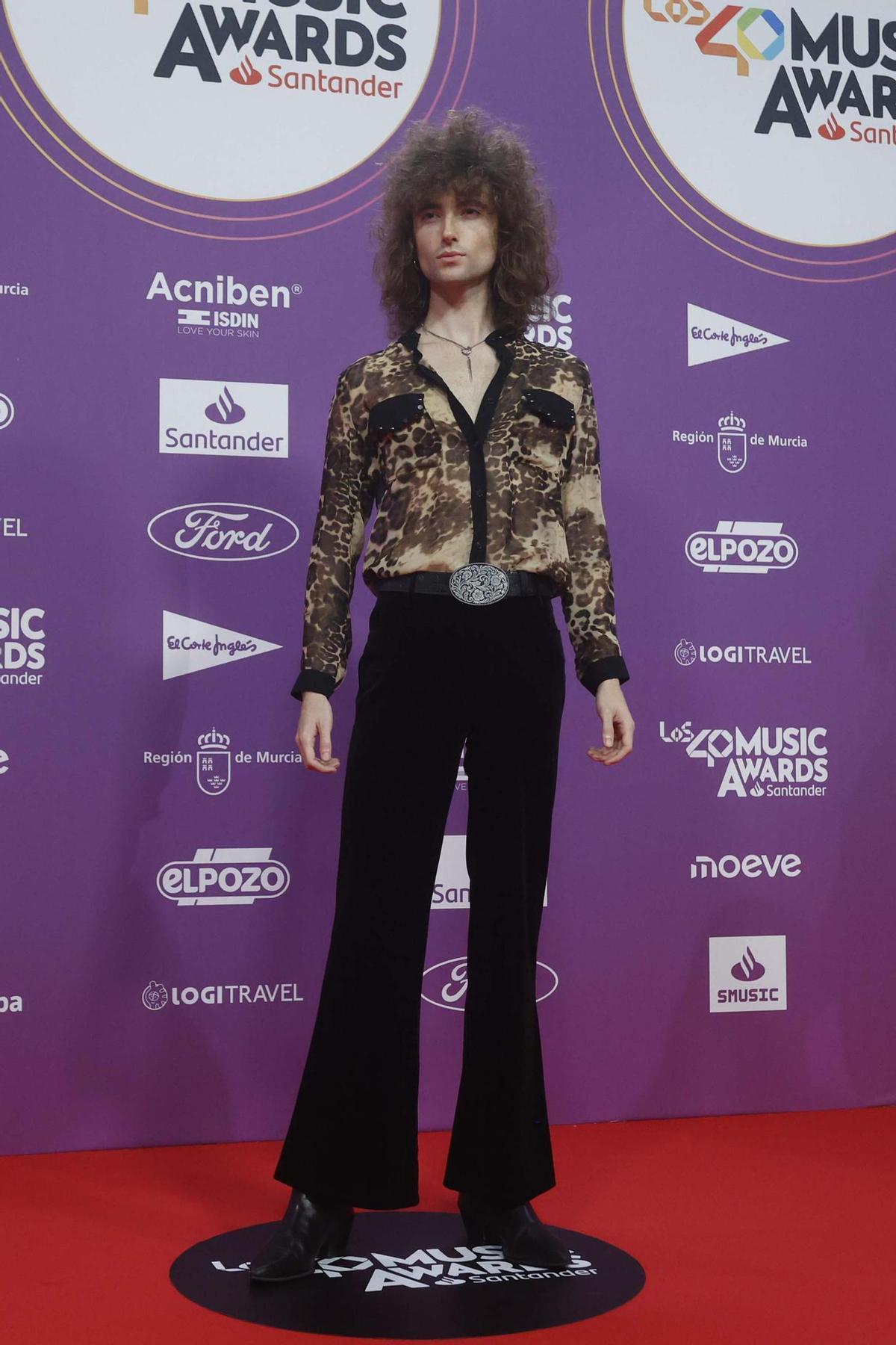 La alfombra roja de los 40 Music Awards en el Roig Arena de Valencia