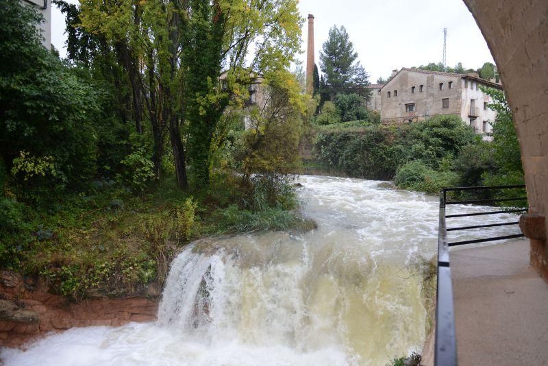 La gota fría en Teruel