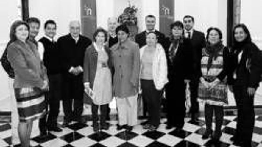 Visita de una delegación mexicana a Cáceres