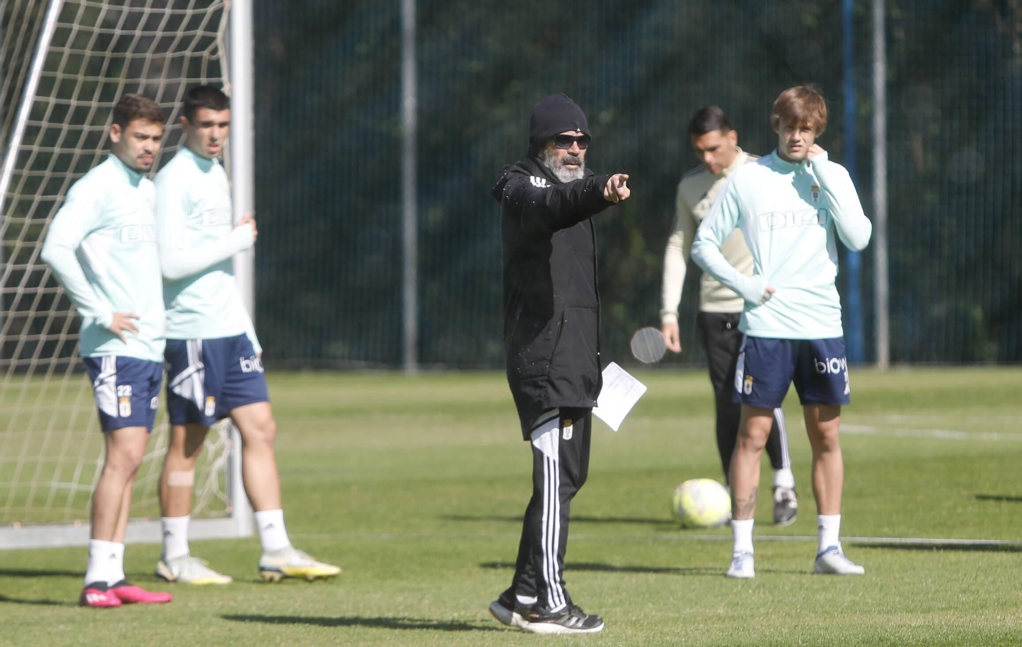 EN IMÁGENES: el entrenamiento del Oviedo