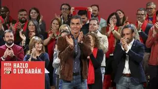 Sánchez asegura que el PSOE actúa con &quot;contundencia&quot; contra la corrupción y el acoso