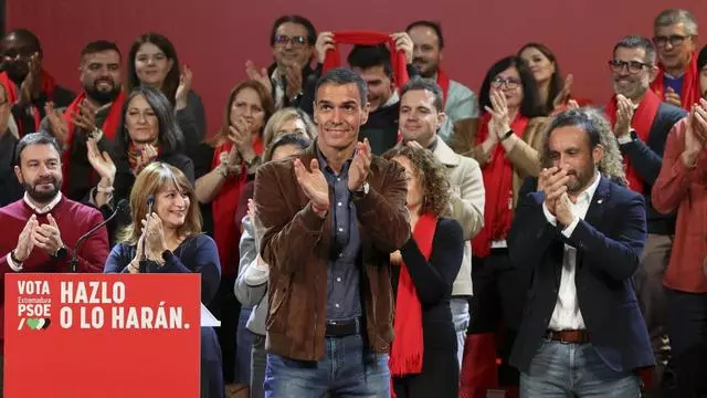 Sánchez asegura que el PSOE actúa con &quot;contundencia&quot; contra la corrupción y el acoso