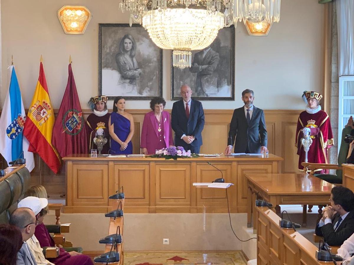 Pleno extraordinario de constitución da nova corporación municipal do Concello de Santiago