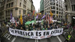 "Els polítics haurien de treballar plegats en el Pacte Nacional per la Llengua"