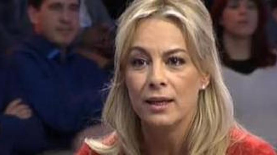 Sonia Castedo en el programa de Telecinco 'Un tiempo nuevo'.