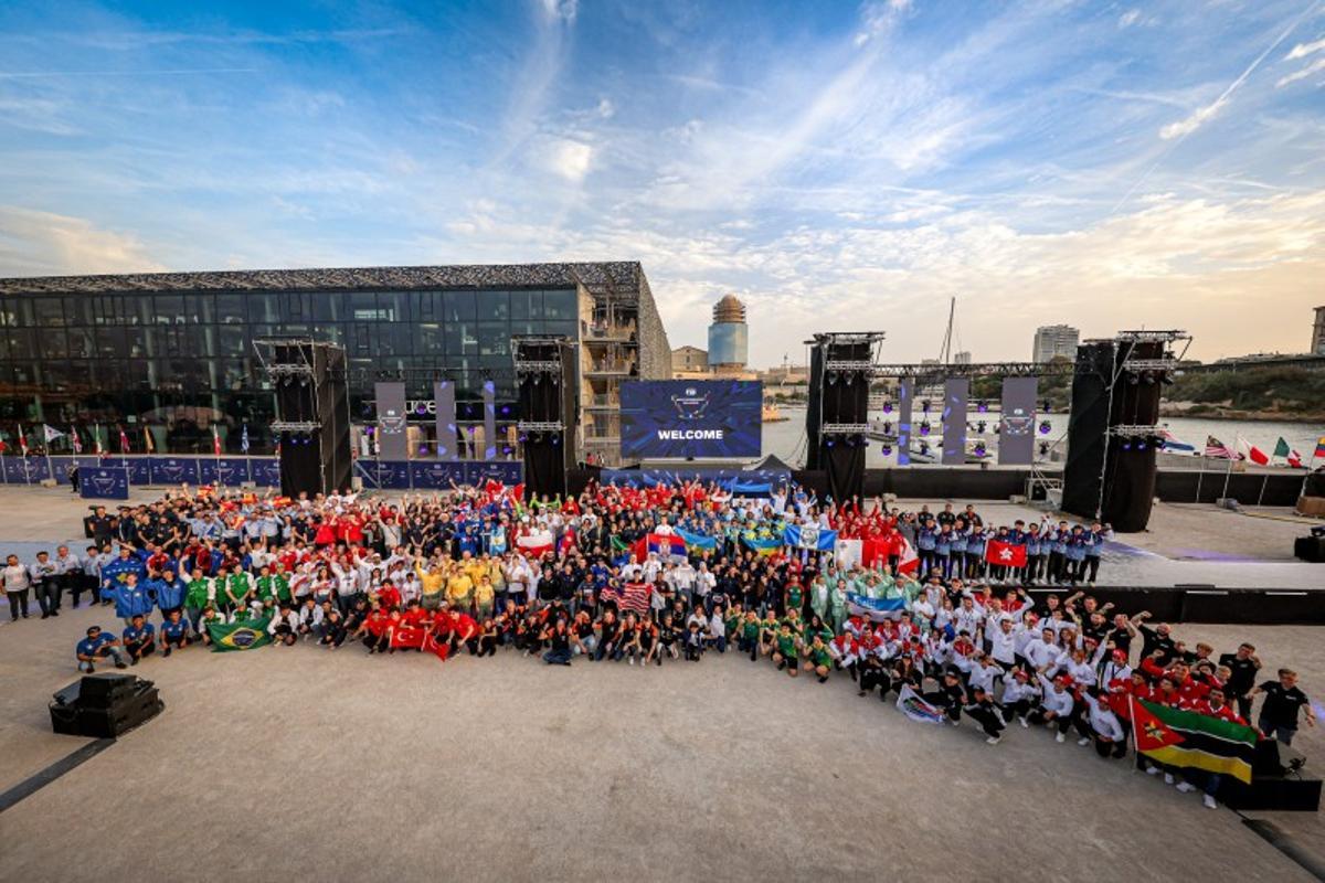 Ceremonia de apertura de la segunda edición de los FIA Motorsport Games en Marsella con medio millar de participantes de 72 países