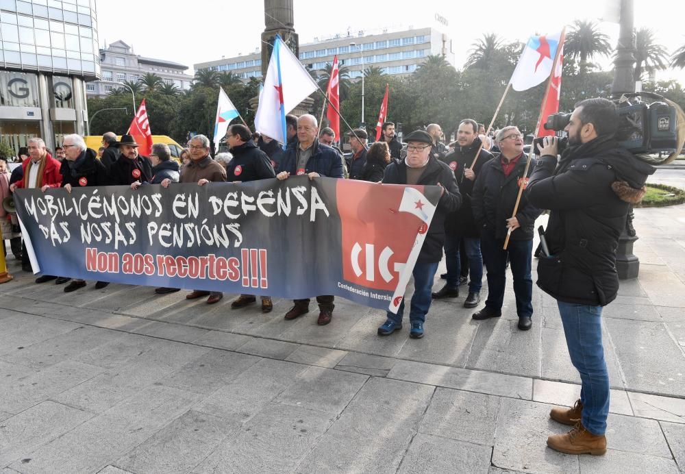 Concentración en el Obelisco para reclamar una pensión "digna"