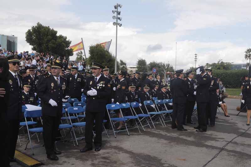 Celebración del día de la Policía Nacional en València