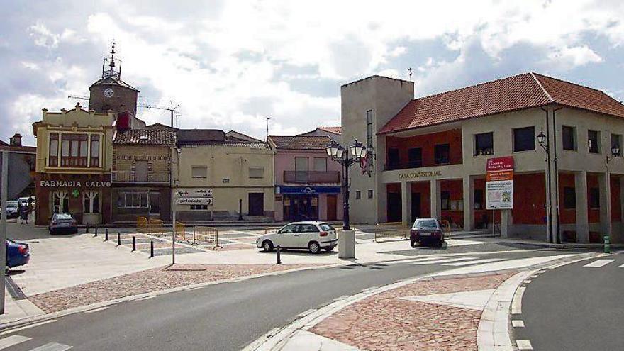 Plaza Mayor de Alcañices.