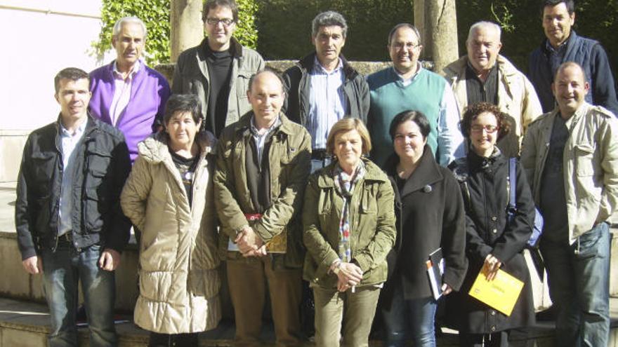 Algunos de los miembros de origen zamorano que conforman esta nueva asociación en La Rioja.