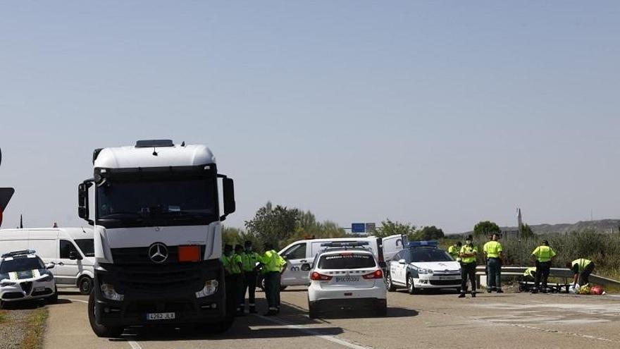 Jucil se persona como acusación popular en la causa por la muerte de un motorista de la Guardia Civil en Zuera