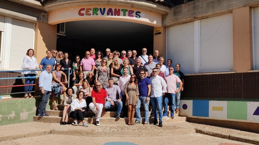 Reencuentro de alumnos del colegio Cervantes