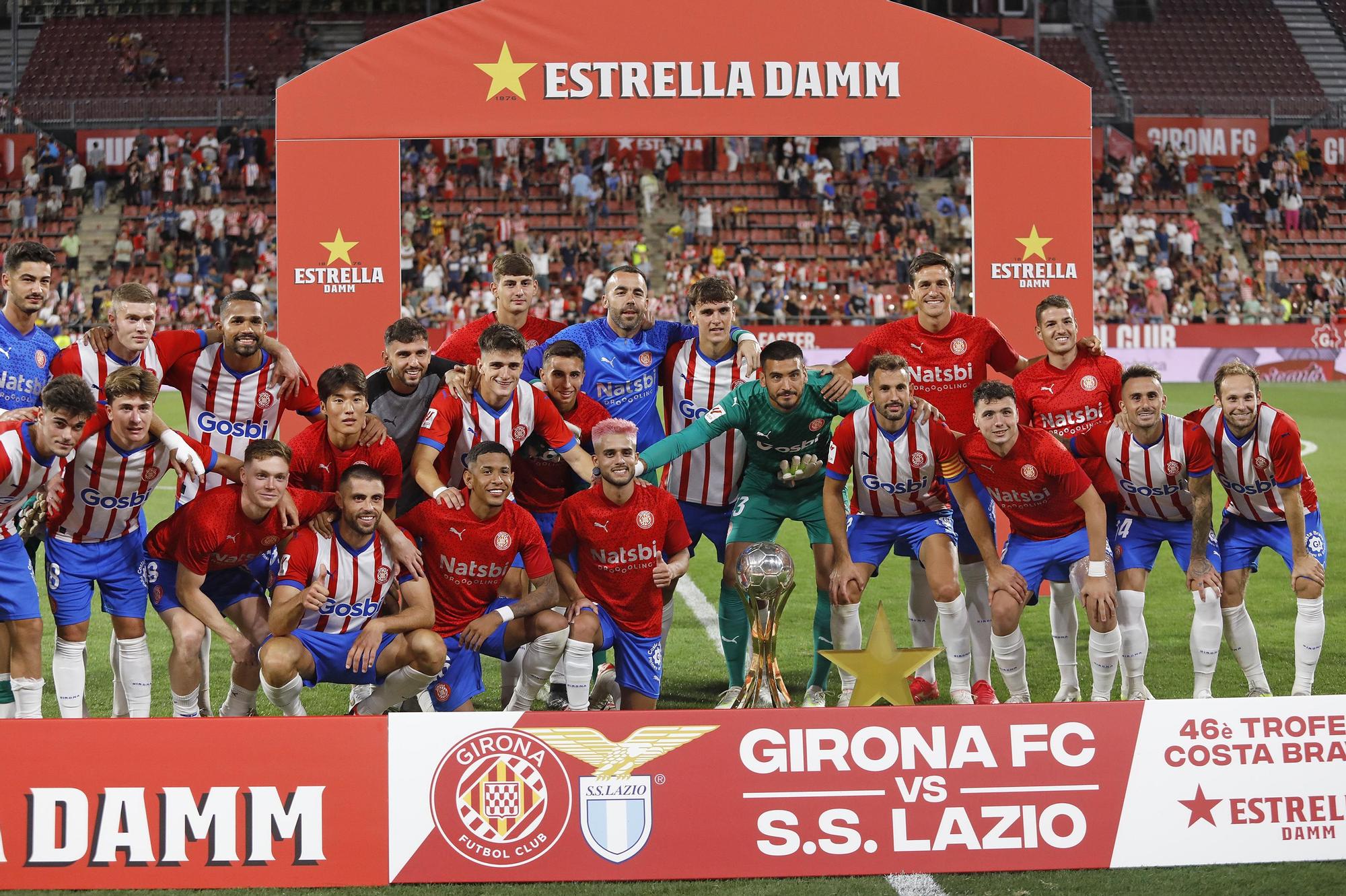 Totes les imatges del Trofeu Costa Brava: Girona FC - Lazio