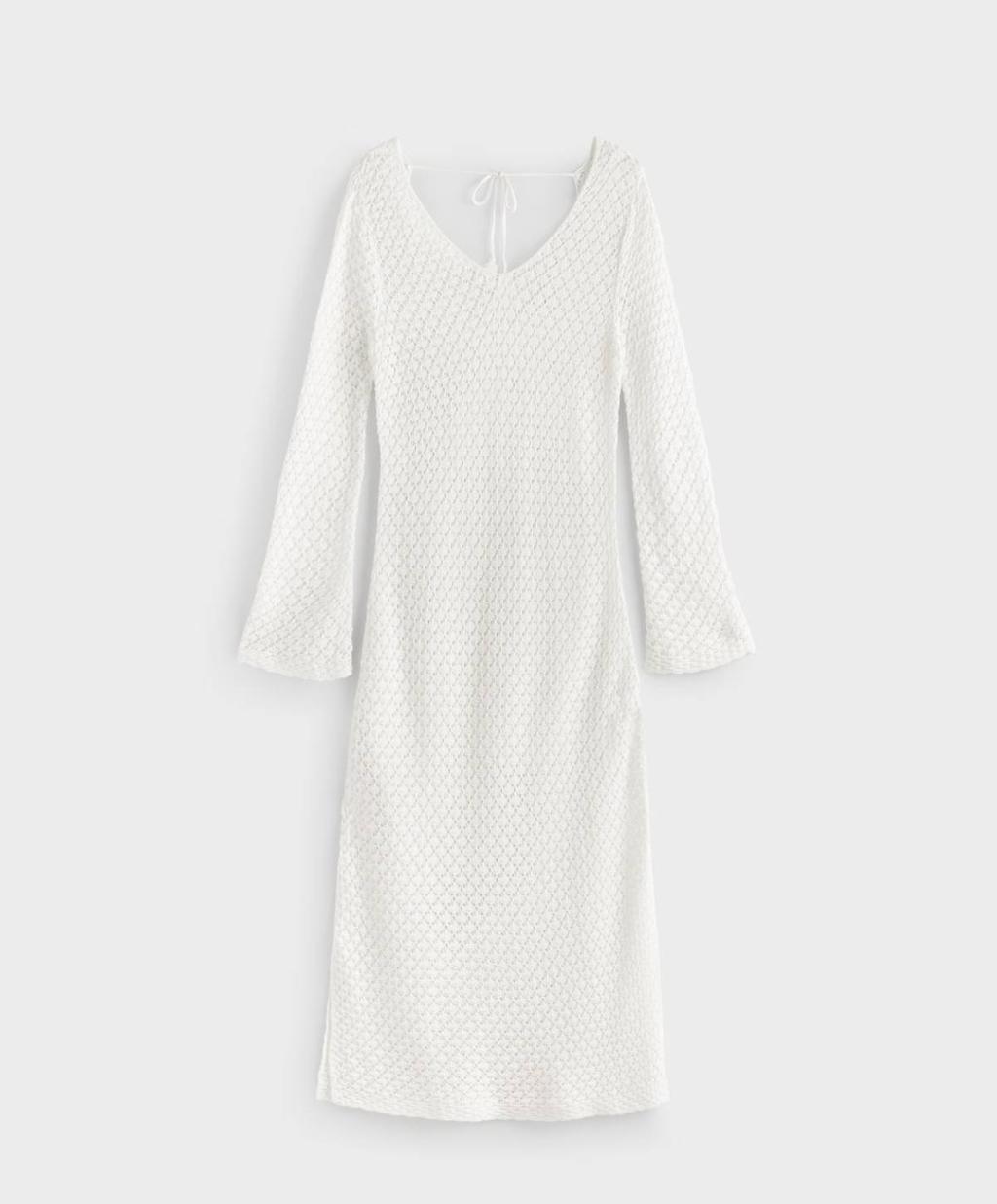 white christmas dresses Hand-Crochet Floral Maxi Dress – Alejandra Alonso Rojas