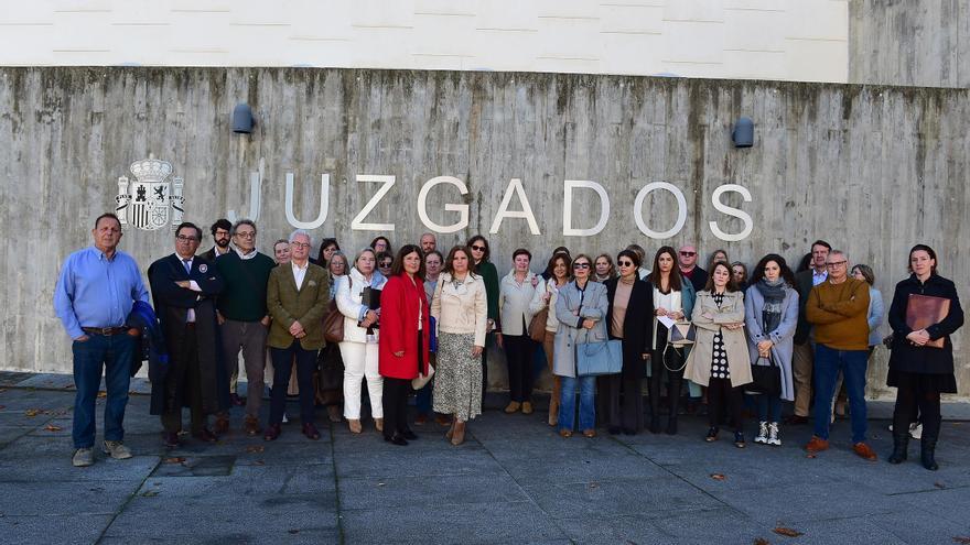 Concentración en Plasencia por la independencia del poder judicial