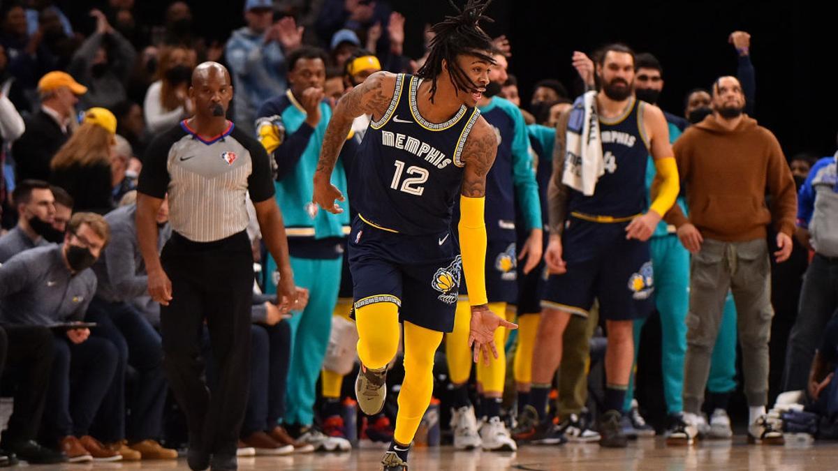 Ja Morant, con los Grizzlies.