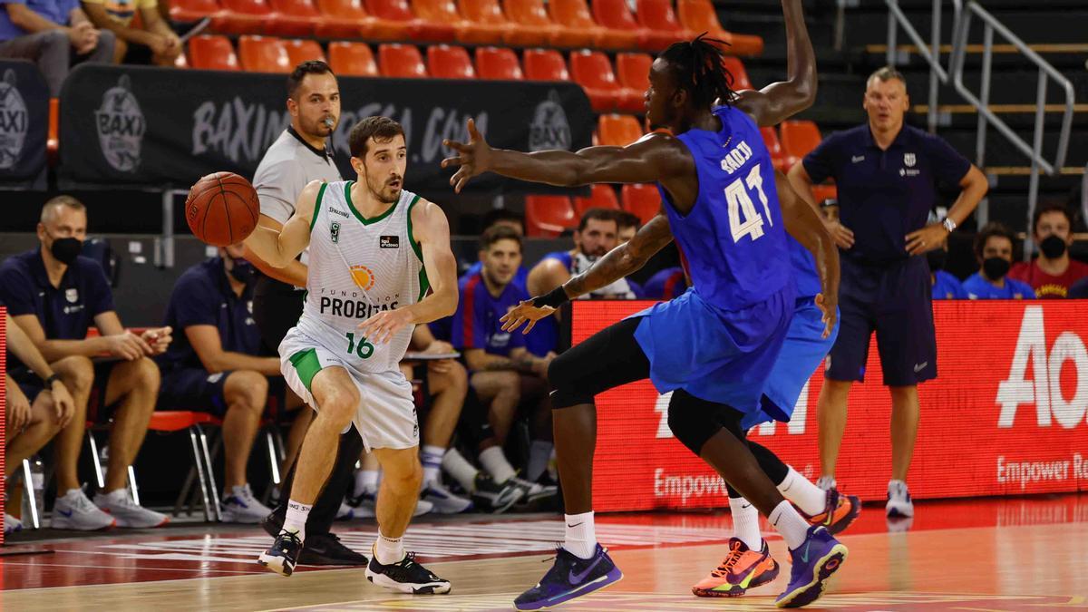 Ibou Badji, la pasada pretemporada con el Barça