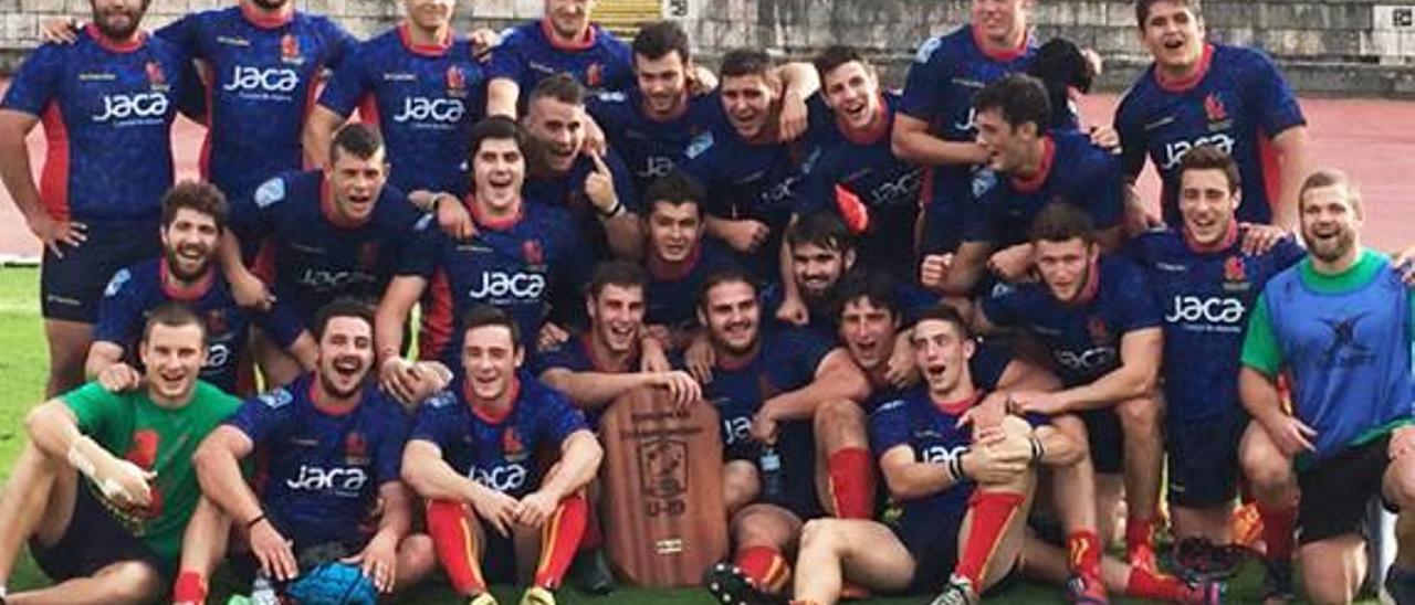 El alcireño Pardo gana el Europeo sub-19 de rugby