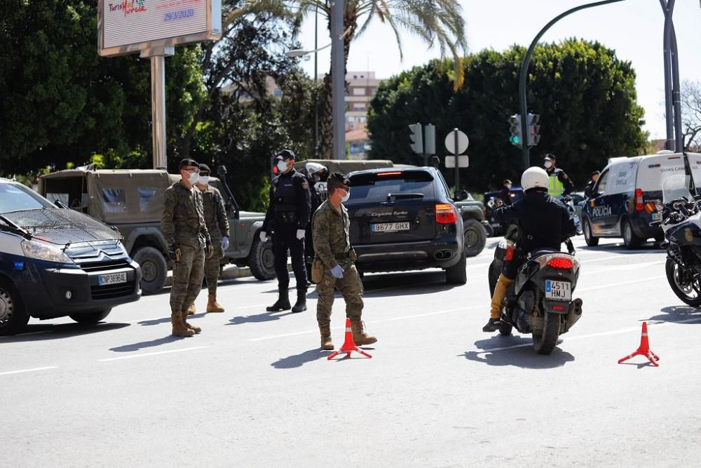 Murcia en su tercer domingo de confinamiento