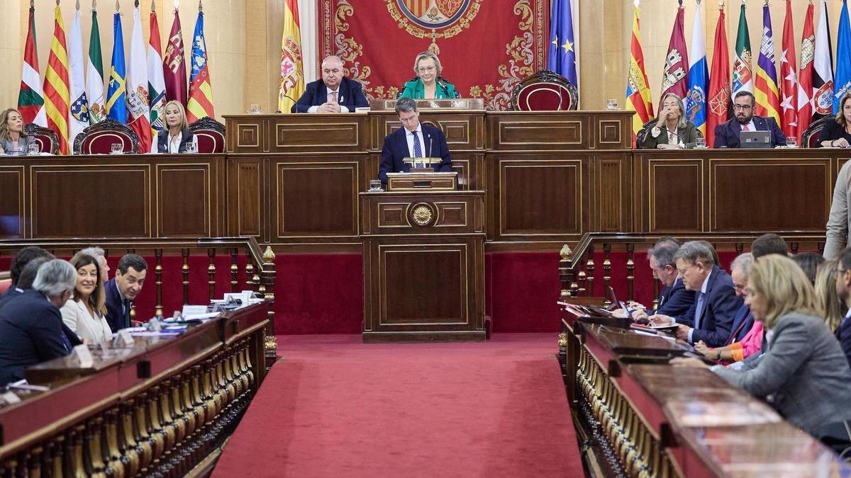 El senado celebra la comisión general de comunidades autónomas a petición del PP.