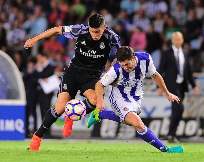 Las imágenes del Real Sociedad, 0 - Real Madrid, 3