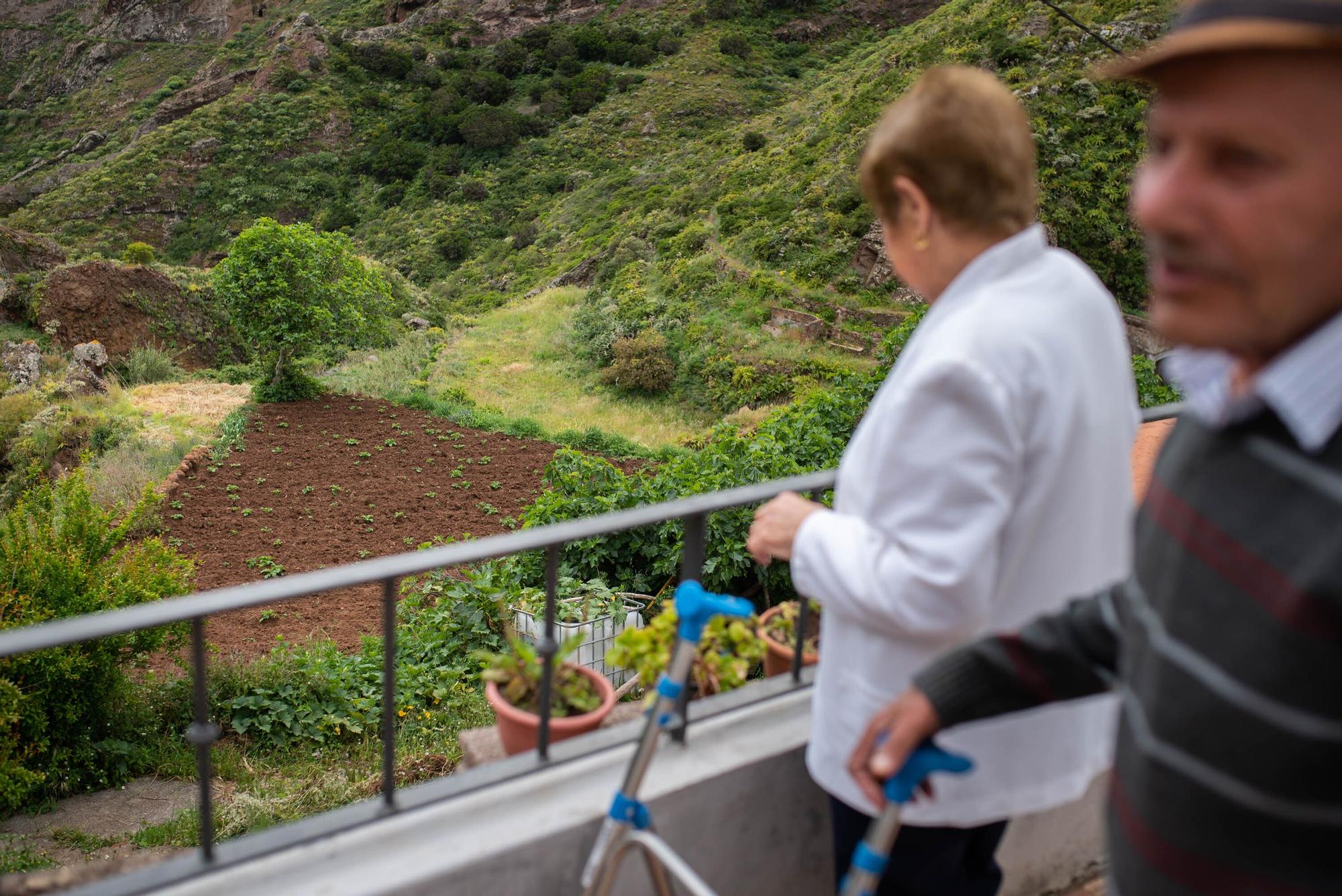 Visita a la casa de Saturnino y Benigna