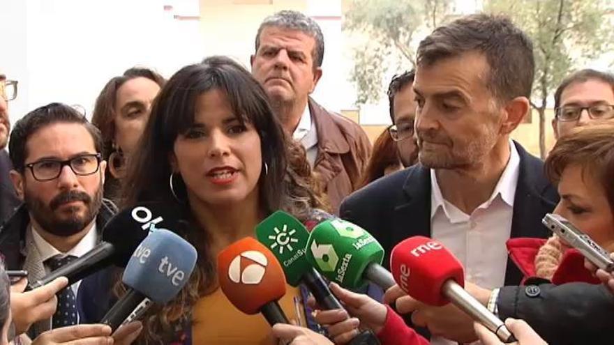 Teresa Rodríguez: "No participamos en operaciones de blanqueo de alianzas"
