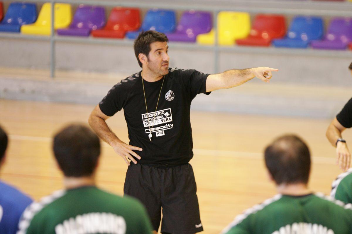 Antonio Carlos Ortega. Balonmano. Entrenador BM Antequera