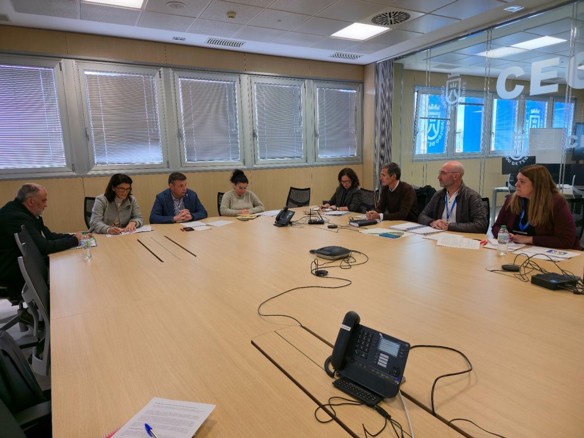 Reunión de alcaldes en el Cecopin