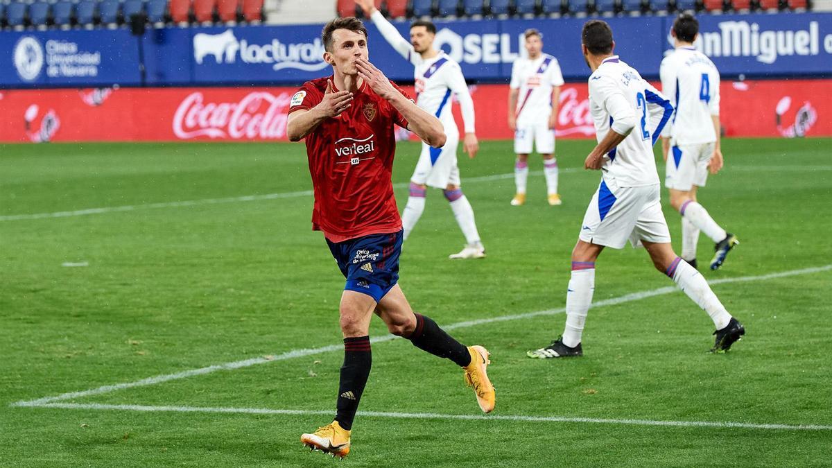 Budimir, delantero croata de Osasuna