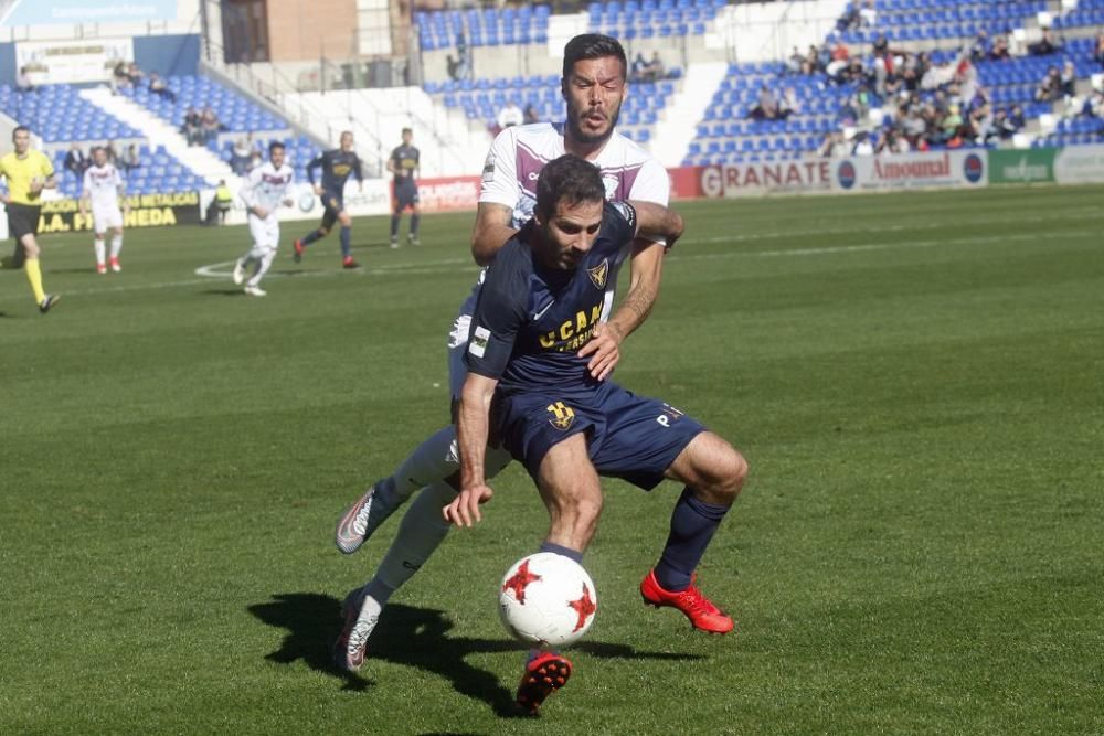 Partido entre el Ucam y el Jumilla