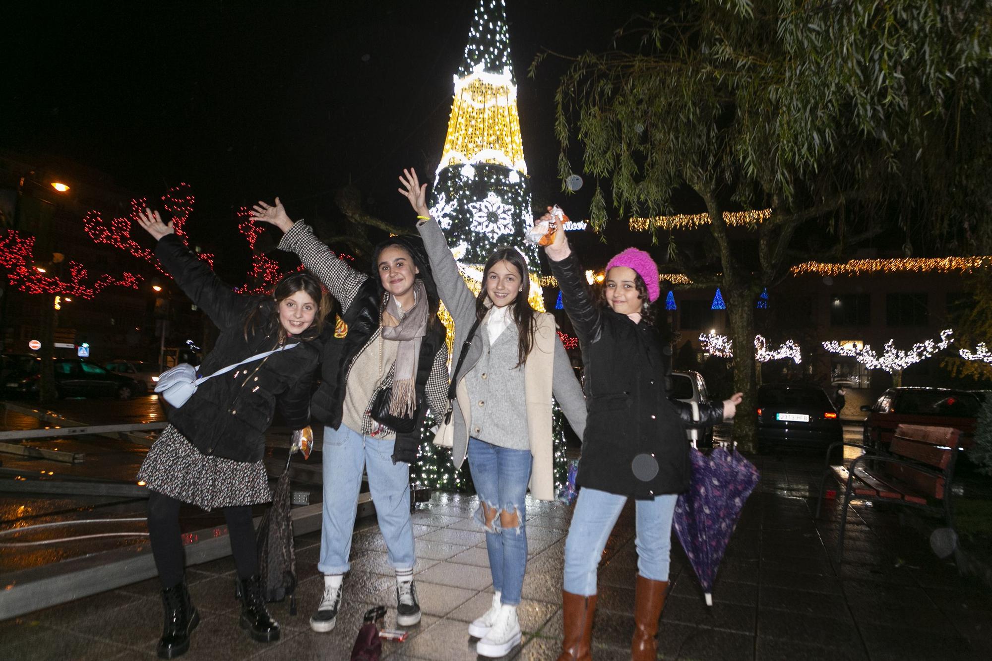 Encendido navideño en Piedras Blancas