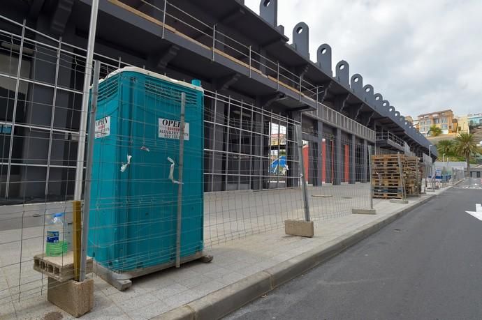 03-04-2020 LAS PALMAS DE GRAN CANARIA. Obras paradas en el antiguo Estadio Insular. Fotógrafo: Andrés Cruz  | 03/04/2020 | Fotógrafo: Andrés Cruz