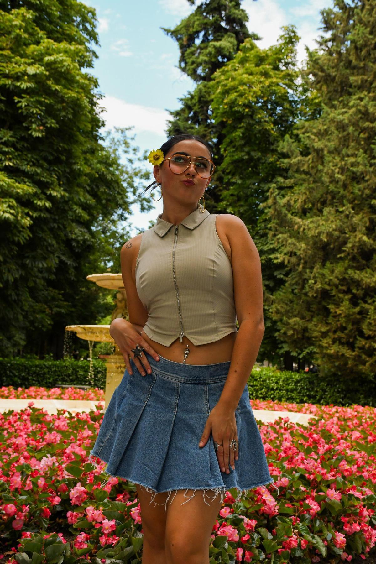Entrevista a Chiara en el Retiro.