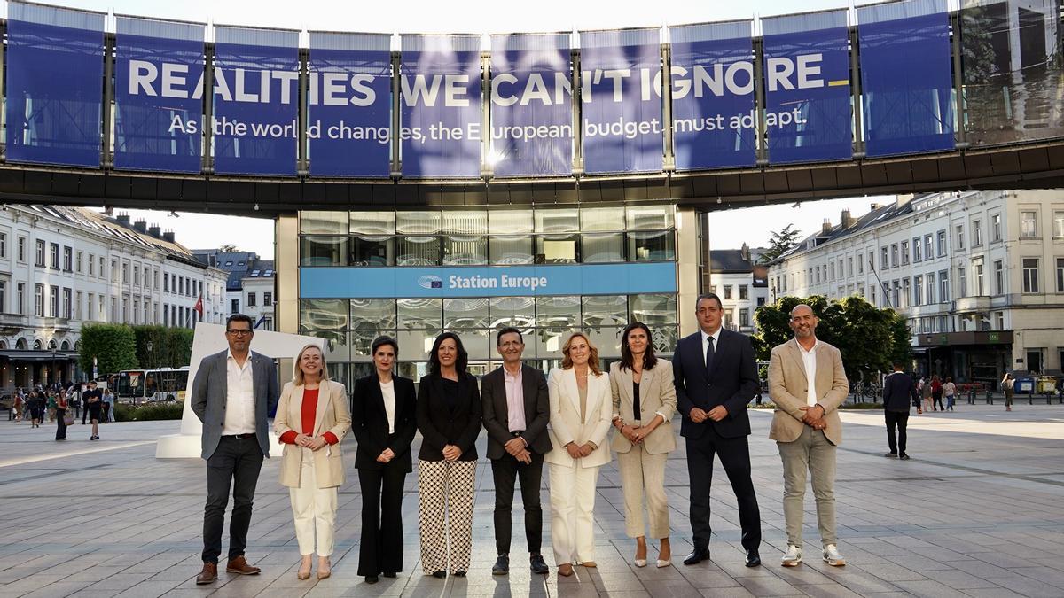 La vicepresidenta provincial, María Ángeles Pallarés, ha participado esta semana en las jornadas organizadas por Partenalia en Bruselas.