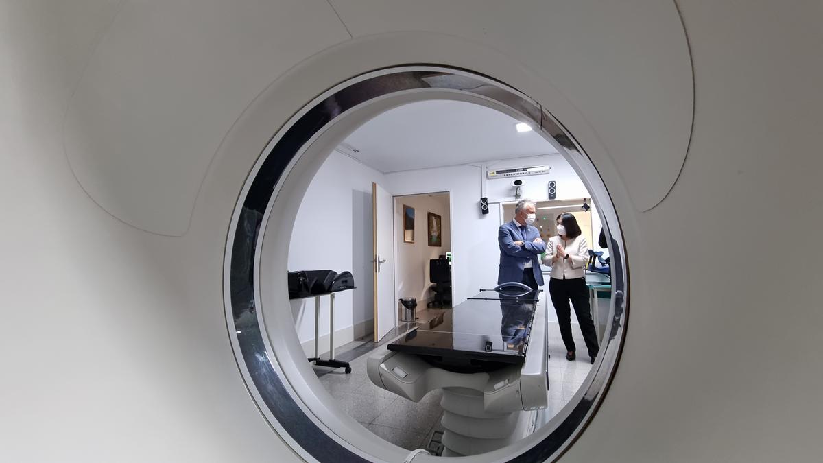 Visita de la Ministra de Sanidad, Carolina Darias, al Hospital Universitario de Canarias (HUC)
