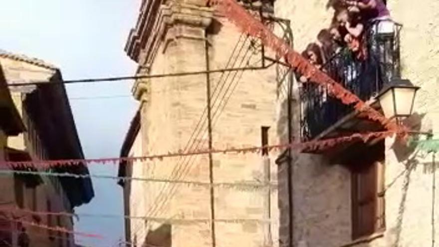 Tremendo susto con un toro 'Miura' en La Iglesuela del Cid